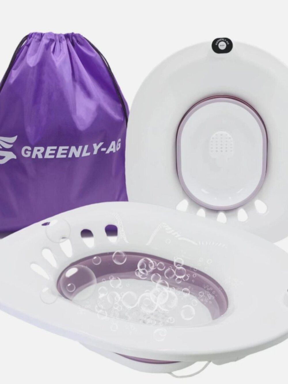 Sitz Bath, Sitz Bath for Toilet, Electric Sitz Bath for Hemorrhoids Men and W...